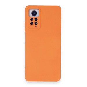 Nettech Xiaomi Redmi Note 12 Pro 4G Uyumlu Nano Arka Koruma Kılıf (Turuncu) NT-106121