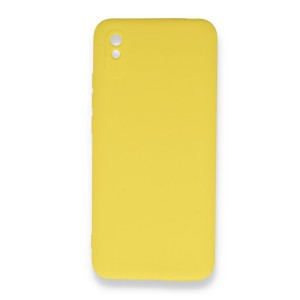 Nettech Xiaomi Redmi 9A Uyumlu Nano Arka Koruma Kılıf (Sarı) NT-87644