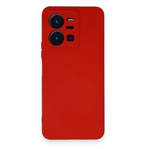 Nettech Vivo Y35 Uyumlu Nano Arka Koruma Kılıf (Kırmızı) NT-106069