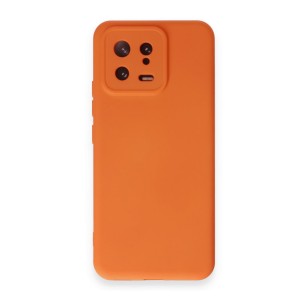 Nettech Xiaomi Mi 13 Uyumlu Nano Arka Koruma Kılıf (Turuncu) NT-106048