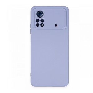Nettech Xiaomi Poco X4 Pro 5G Uyumlu Nano Arka Koruma Kılıf (Lila) NT-106143