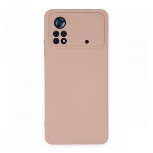 Nettech Xiaomi Poco X4 Pro 5G Uyumlu Nano Arka Koruma Kılıf (Krem) NT-106141