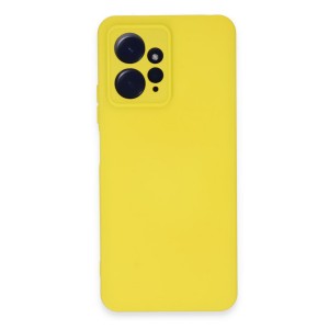 Nettech Xiaomi Redmi Note 12 Uyumlu Nano Arka Koruma Kılıf (Sarı) NT-106044
