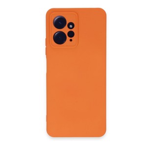 Nettech Xiaomi Redmi Note 12 Uyumlu Nano Arka Koruma Kılıf (Turuncu) NT-106042