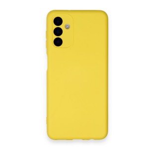Nettech Samsung Galaxy A14 5G Uyumlu Nano Arka Koruma Kılıf (Sarı) NT-106021