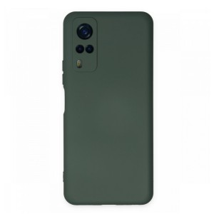 Nettech Vivo Y51 Uyumlu Nano Arka Koruma Kılıf (Koyu Yeşil) NT-106080