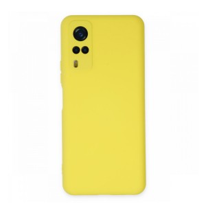 Nettech Vivo Y51 Uyumlu Nano Arka Koruma Kılıf (Sarı) NT-94380