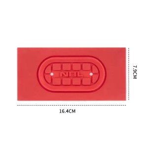 Nettech Küçük Cam Sökme Makine Pedi (Kırmızı) NT-106260