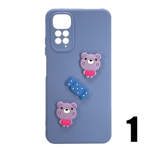 Nettech Xiaomi Redmi Note 11 Uyumlu Maskot Seri Arka Koruma Kılıf (Karışık Renk) NT-106198