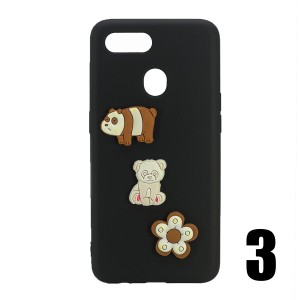 Nettech Oppo A12 Uyumlu Maskot Seri Arka Koruma Kılıf (Karışık Renk) NT-106215