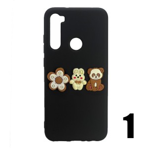 Nettech Xiaomi Redmi Note 8 Pro Uyumlu Maskot Seri Arka Koruma Kılıf (Karışık Renk) NT-106217