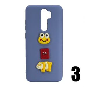 Nettech Xiaomi Redmi Note 8 Pro Uyumlu Maskot Seri Arka Koruma Kılıf (Karışık Renk) NT-106217