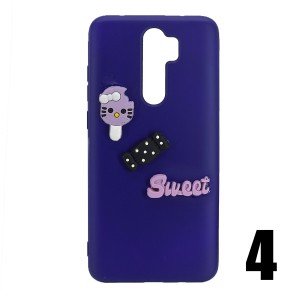 Nettech Xiaomi Redmi Note 8 Pro Uyumlu Maskot Seri Arka Koruma Kılıf (Karışık Renk) NT-106217