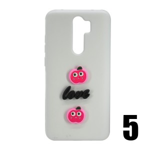 Nettech Xiaomi Redmi Note 8 Pro Uyumlu Maskot Seri Arka Koruma Kılıf (Karışık Renk) NT-106217