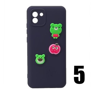 Nettech Samsung Galaxy A03 Uyumlu Maskot Seri Arka Koruma Kılıf (Karışık Renk) NT-106224