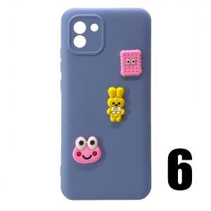 Nettech Samsung Galaxy A03 Uyumlu Maskot Seri Arka Koruma Kılıf (Karışık Renk) NT-106224