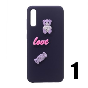 Nettech Samsung Galaxy A70 Uyumlu Maskot Seri Arka Koruma Kılıf (Karışık Renk) NT-106205