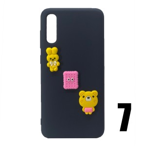 Nettech Samsung Galaxy A70 Uyumlu Maskot Seri Arka Koruma Kılıf (Karışık Renk) NT-106205