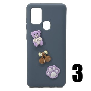 Nettech Samsung Galaxy A21S Uyumlu Maskot Seri Arka Koruma Kılıf (Karışık Renk) NT-106219