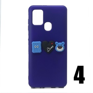Nettech Samsung Galaxy A21S Uyumlu Maskot Seri Arka Koruma Kılıf (Karışık Renk) NT-106219