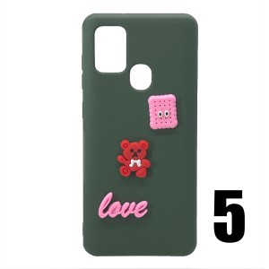 Nettech Samsung Galaxy A21S Uyumlu Maskot Seri Arka Koruma Kılıf (Karışık Renk) NT-106219