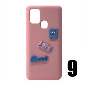 Nettech Samsung Galaxy A21S Uyumlu Maskot Seri Arka Koruma Kılıf (Karışık Renk) NT-106219