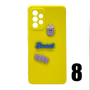Nettech Samsung Galaxy A52 Uyumlu Maskot Seri Arka Koruma Kılıf (Karışık Renk) NT-106220