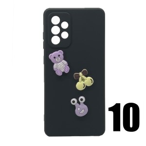 Nettech Samsung Galaxy A52 Uyumlu Maskot Seri Arka Koruma Kılıf (Karışık Renk) NT-106220