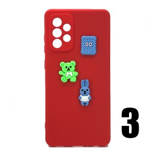 Nettech Samsung Galaxy A23 Uyumlu Maskot Seri Arka Koruma Kılıf (Karışık Renk) NT-106223