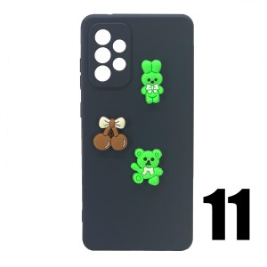 Nettech Samsung Galaxy A23 Uyumlu Maskot Seri Arka Koruma Kılıf (Karışık Renk) NT-106223