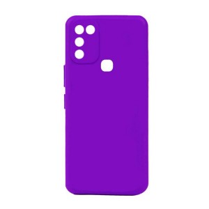 Nettech İnfinix Hot 11 Play Uyumlu Trend Seri Arka Koruma Kılıf (Mor) NT-106292