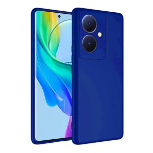 Nettech Vivo V29 Lite Uyumlu Trend Seri Arka Koruma Kılıf (Mavi) NT-106303