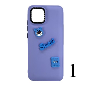 Nettech Samsung Galaxy A03 Uyumlu Maskot Seri Arka Koruma Kılıf (Karışık Renk) NT-106277