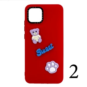 Nettech Samsung Galaxy A03 Uyumlu Maskot Seri Arka Koruma Kılıf (Karışık Renk) NT-106277