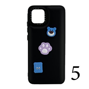Nettech Samsung Galaxy A03 Uyumlu Maskot Seri Arka Koruma Kılıf (Karışık Renk) NT-106277
