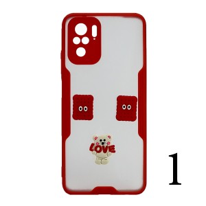 Nettech Xiaomi Redmi Note 10 Uyumlu Maskot Seri Arka Koruma Kılıf (Karışık Renk) NT-106242
