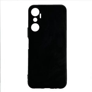 Nettech İnfinix Hot 20 Uyumlu Trend Seri Arka Koruma Kılıf (Siyah) NT-106336