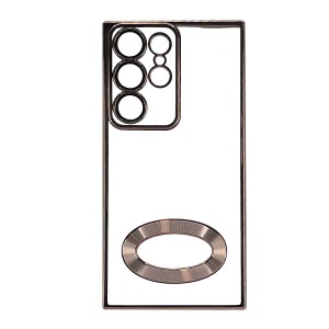 Nettech Samsung Galaxy S22 Ultra Uyumlu Round Silikon Seri Arka Koruma Kılıf (Çeşitli Renk) NT-106961