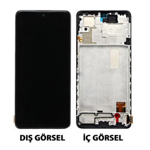 Teknonet Xiaomi Redmi Note 10 Pro 4G Uyumlu Oled Lcd+Dokunmatik+Çıtalı (Siyah) NT-107882