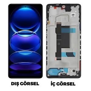 Teknonet Xiaomi Redmi Note 12 Pro 5G Uyumlu Oled Lcd+Dokunmatik (Siyah) NT-107883