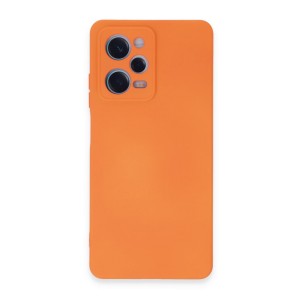Nettech Xiaomi Redmi Note 12 5G Uyumlu Nano Arka Koruma Kılıf (Turuncu) NT-106109