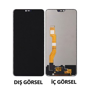 Teknonet Oppo F7 Uyumlu Org Lcd+Dokunmatik (Siyah) NT-108111