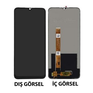 Teknonet Oppo F9 Uyumlu Org Lcd+Dokunmatik (Siyah) NT-108113