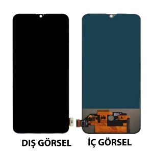 Teknonet Oppo RX17 Neo Uyumlu Oled Lcd+Dokunmatik+Çıtalı (Siyah) NT-106428