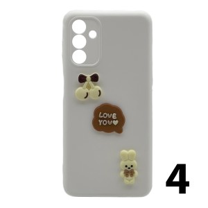Nettech Samsung Galaxy A04S Uyumlu Maskot Seri Arka Koruma Kılıf (Karışık Renk) NT-106222