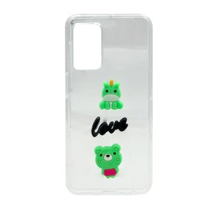 Nettech Oppo A16 Uyumlu Maskot Seri Arka Koruma Kılıf (Şeffaf) NT-106191