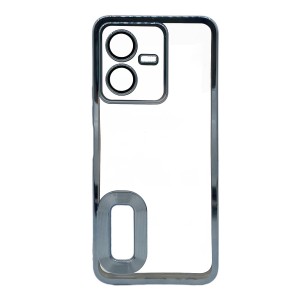 Nettech Vivo Y22S Uyumlu Round Silikon Seri Arka Koruma Kılıf (Çeşitli Renk) NT-104803
