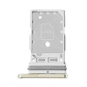 Teknonet Samsung Galaxy S23 Ultra Uyumlu Hafıza Kart + Sim Metali (Beyaz) NT-108673