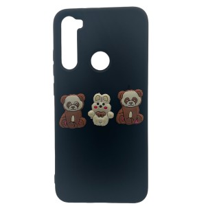 Nettech Xiaomi Redmi Note 8 Uyumlu Maskot Seri Arka Koruma Kılıf (Karışık Renk) NT-106234