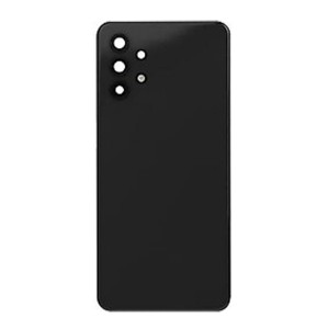 Teknonet Samsung Galaxy A52 Uyumlu Kamera Camlı Batarya Kapağı (Siyah) NT-108855